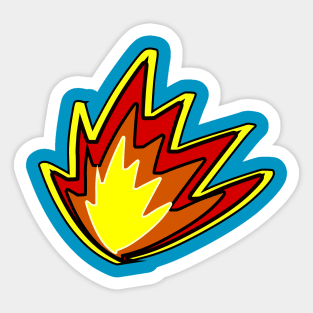 Fire ! Sticker